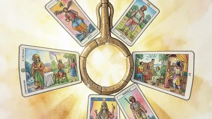 расклад Таро анкх схема и интерпретация