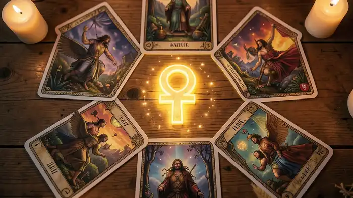 Расклад Таро "анкх" на бедность – карта с символом Анкх