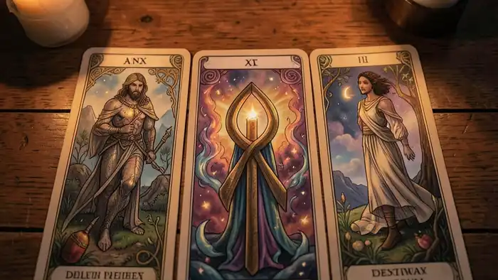 Расклад Таро анкх на призвание – карта с символом жизни
