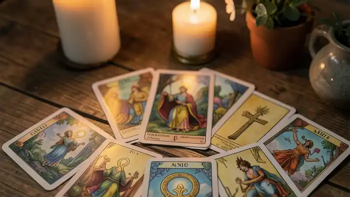 Расклад Таро «анкх» на стресс – визуальная композиция для снятия напряжения