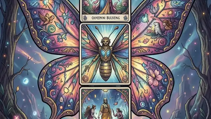 расклад таро бабочка изображение