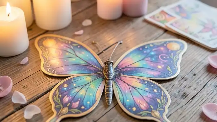 Расклад Таро «бабочка» на чистку изображение