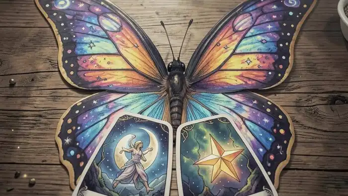 Расклад Таро «бабочка» на газлайтинг – визуальное представление