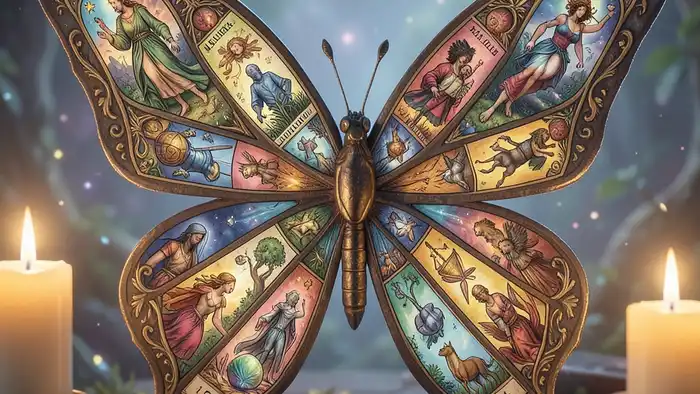 Расклад Таро «бабочка» на год изображение