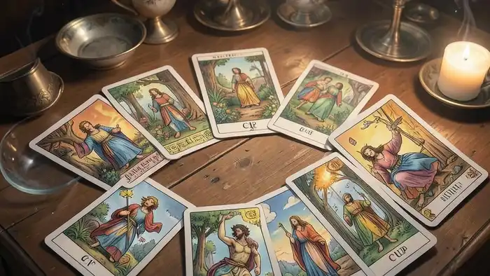 Расклад Таро «чаша» на конкурс – изображение расклада с картами Чаши
