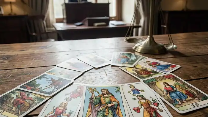 Расклад Таро «чаша» на опеку через суд – визуальное изображение