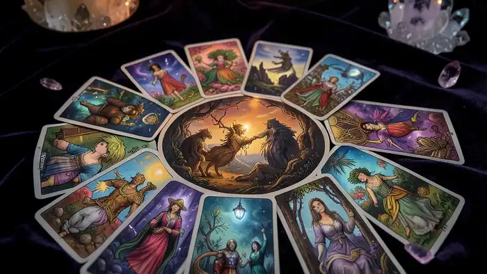 Расклад Таро "чаша" на признание в любви — схема позиций с картами