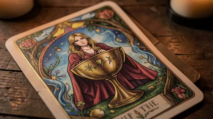 расклад Таро «чаша» на расставание изображение