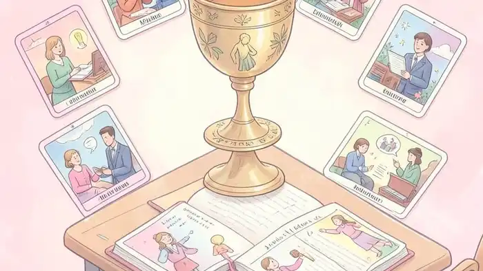 Расклад Таро «чаша» на школьные проблемы – карта чаши над школьным столом