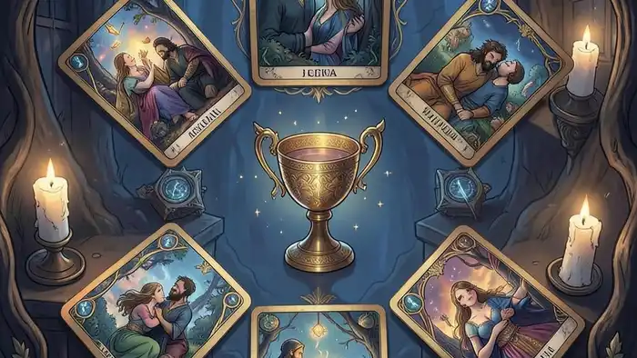 Таро расклад чаша на ссору с любимым, символика чаши и карт