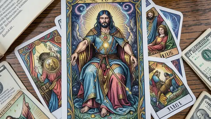 Расклад Таро «чаша» на судебный иск о деньгах изображение