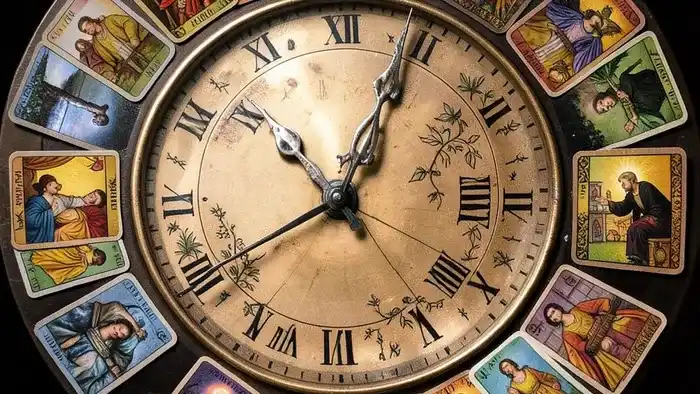 Расклад Таро часы готов ли он к браку изображение