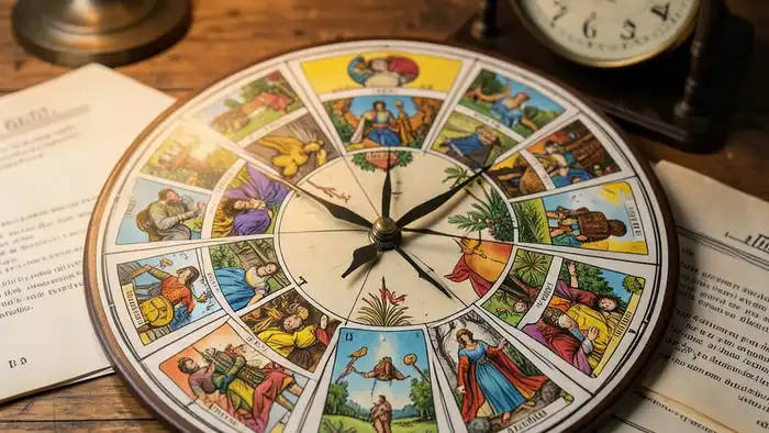 Расклад Таро «часы» на долги по бизнесу – визуальная схема расклада