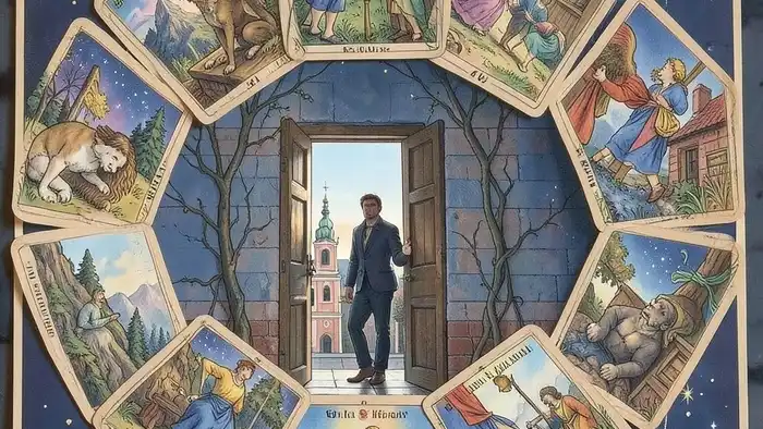 расклад таро часы на переезд за границу — схема 12 позиций с картами Таро