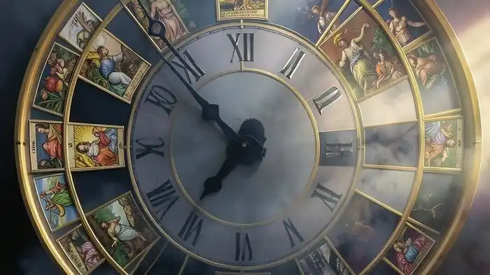 Расклад Таро "часы" на развод — схема из 12 карт по часам с символами времени и души