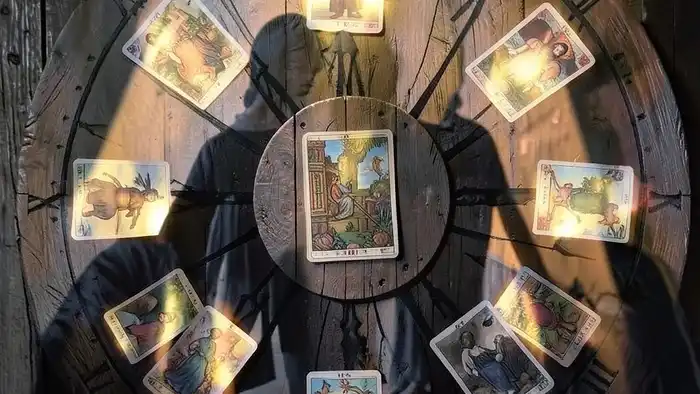 Расклад Таро "часы" на родовую карму — 12 позиций с картами, отражающими семейное наследие