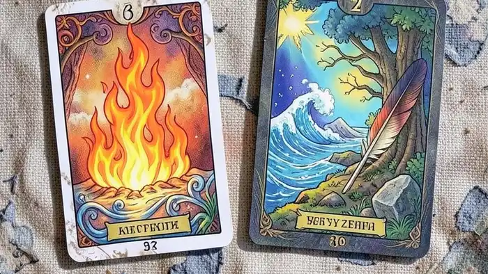 Расклад Таро "четыре стихии" на накопления — схема и толкование карт по элементам: огонь, вода, воздух, земля