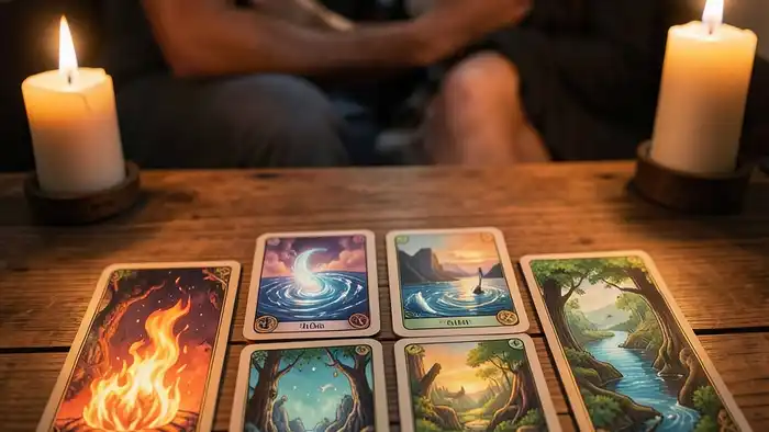 Расклад Таро четыре стихии на ссору с любимым