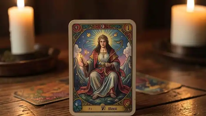 Расклад Таро «да или нет одна карта» – изображение карты на столе