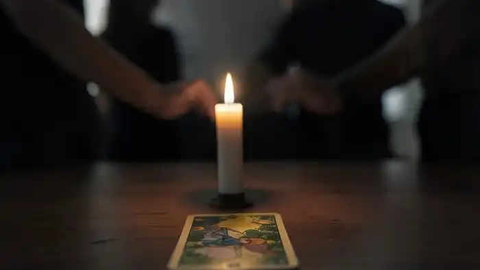 Расклад Таро "да или нет одна карта" на конфликт в семье — одна карта, свеча, тень семьи