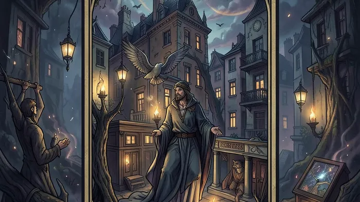 Расклад Таро «да или нет одна карта» на продажу квартиры — карта Императрица на фоне документов о недвижимости