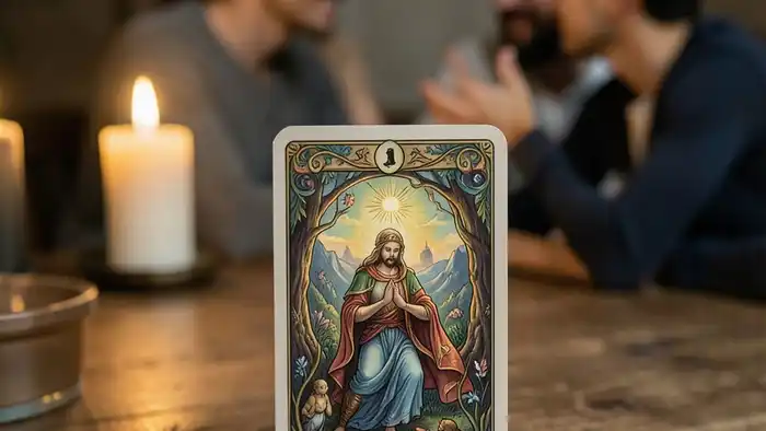 Расклад Таро «да или нет одна карта» на раскаяние партнёра, карта на столе