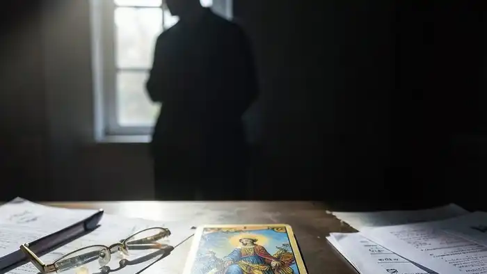 Расклад Таро "да или нет одна карта" на судебное дело: как читать карту Суд в контексте правового процесса