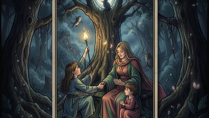 Расклад Таро «Дерево жизни» на отношения с детьми: полное руководство