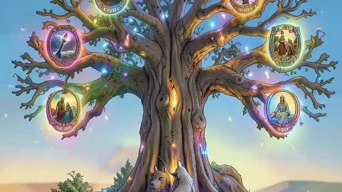 Расклад Таро "дерево жизни" на имущество: схема Сефирот с картами Таро