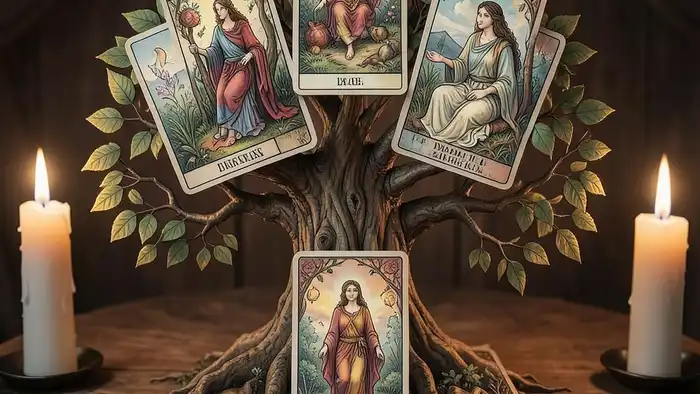 Расклад Таро «дерево жизни» на сахарный диабет – визуальная схема