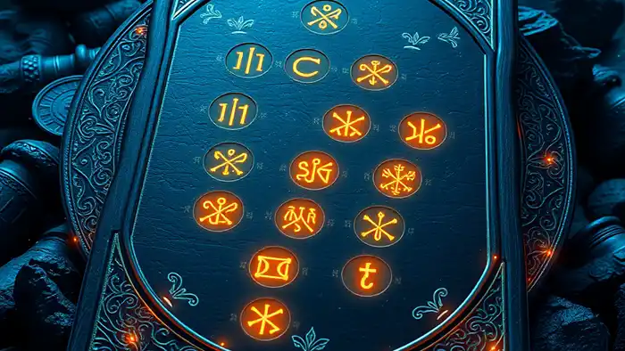 Расклад Таро «дерево жизни» на золото — изображение золотого дерева с картами Таро