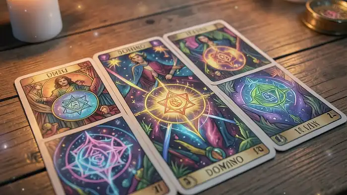 Расклад Таро «домино» на чакры – визуальная карта энергетических центров
