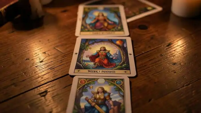 Расклад Таро «домино» на следующую неделю – визуальное изображение