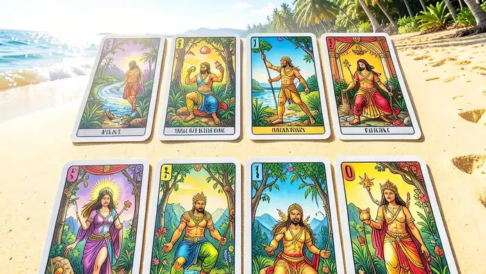 Расклад Таро «домино» на Таиланд изображение