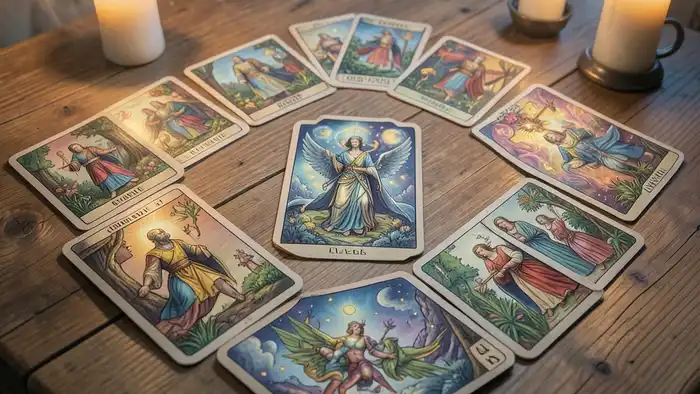 Расклад Таро «домино» — визуальная схема расклада