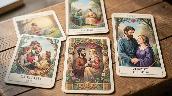 Расклад Таро «домино» – карта семейных отношений