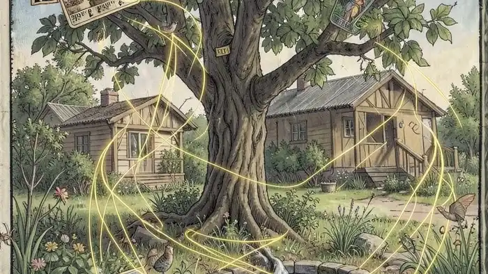 Расклад Таро Древо Сефирот на дачу — схема энергетических центров участка