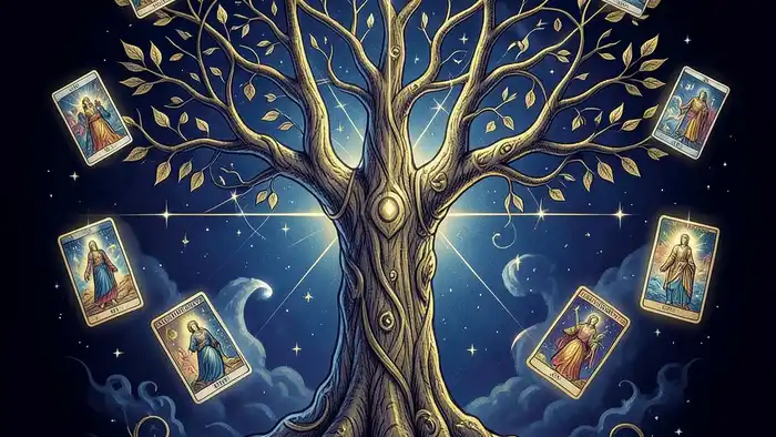 Расклад Таро Древо Сефирот на карьеру – символика роста и успеха