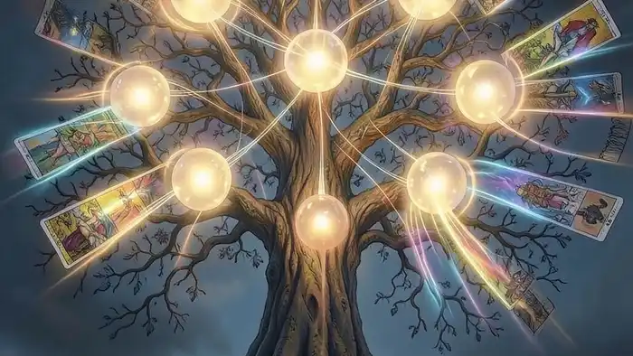 Расклад Таро Древо Сефирот на заграничный отпуск — схема и символы