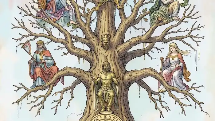 Расклад Таро Древо Сефирот на зиму — схема позиций и карточные символы в древе