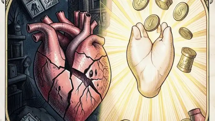 Расклад Таро "два сердца" на финансовый рост: внутренние установки и внешние возможности