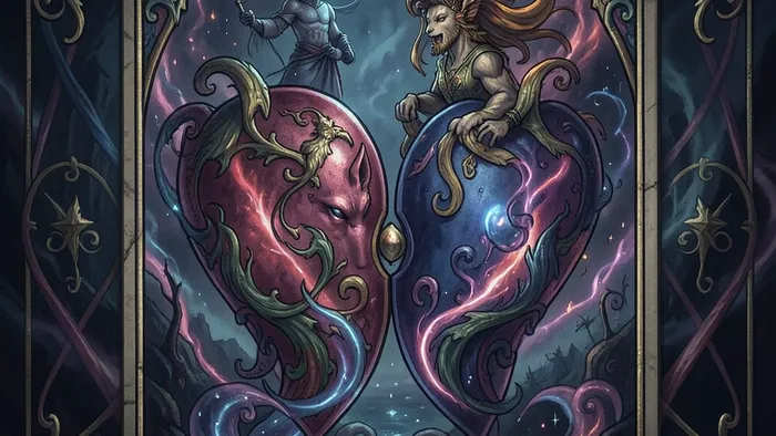 Расклад Таро два сердца на выздоровление — визуализация баланса физического и эмоционального здоровья с картами Таро