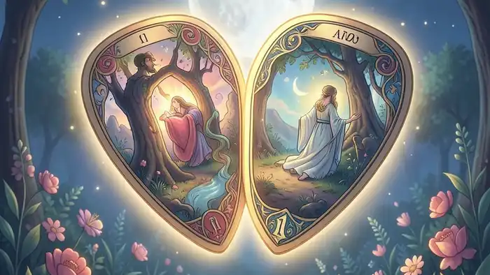 Расклад Таро «два сердца» на зачатие – символика двух сердец из карт Таро