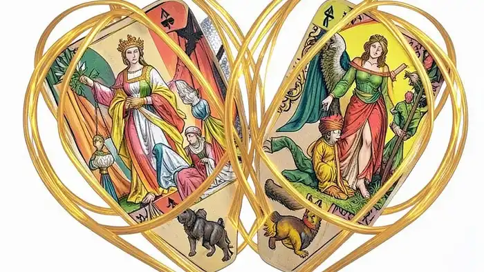 Расклад Таро "два сердца" — схема позиций и карт с интерпретацией для заказчика