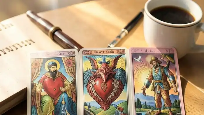Расклад Таро "два сердца" стоит ли начинать бизнес — схема позиций с картами Уэйта-Смита