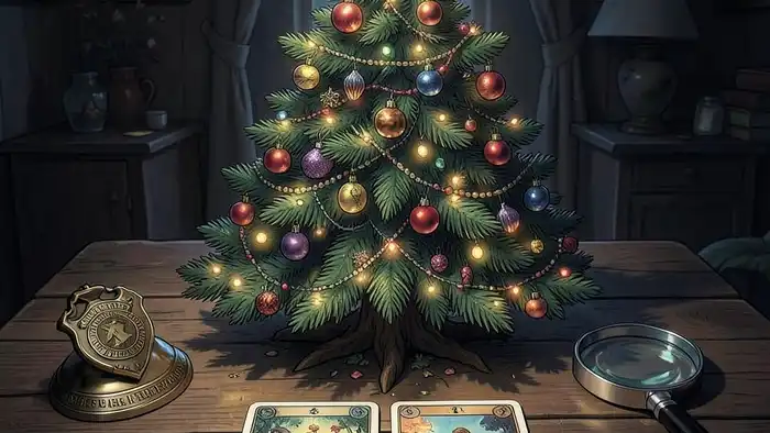 Расклад Таро «елочка» на полицию – визуальная схема