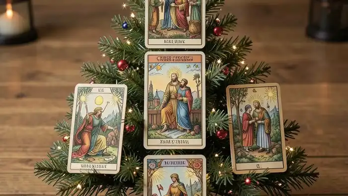 Расклад Таро «елочка» на повышение — визуальная схема