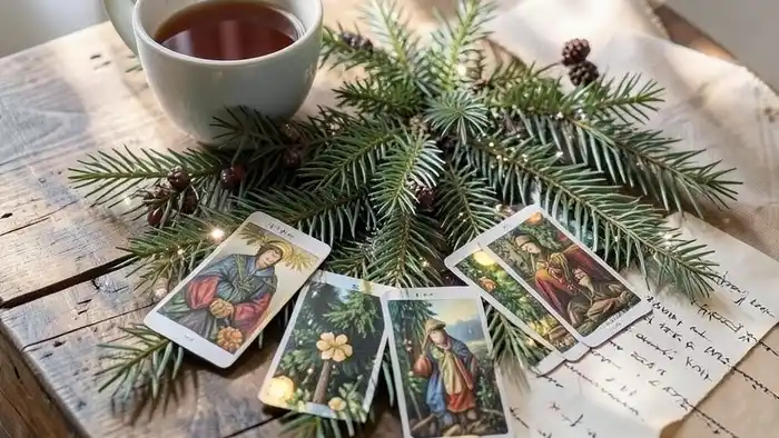 расклад Таро "елочка" на сахарный диабет с картами Уэйта-Смита