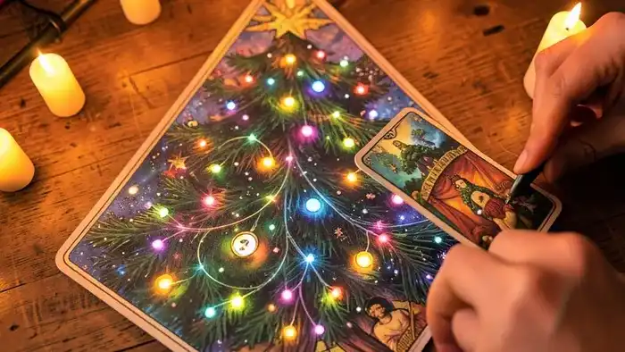 Расклад Таро «елочка» стоит ли менять работу — изображение расклада