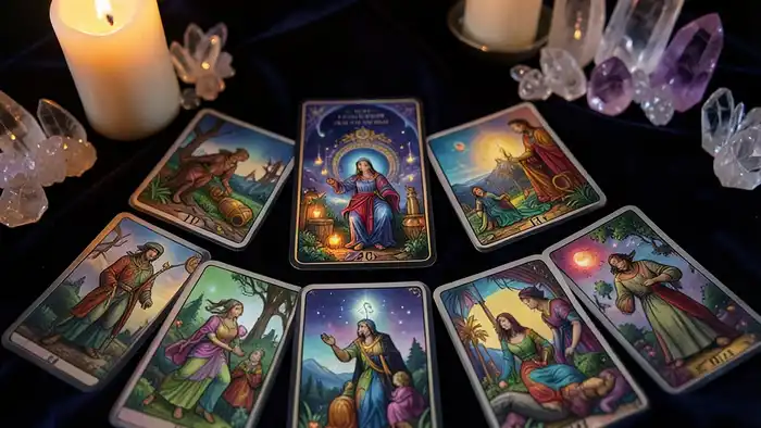 Расклад Таро "елочка" стоит ли уходить от мужа — схема позиций и символика